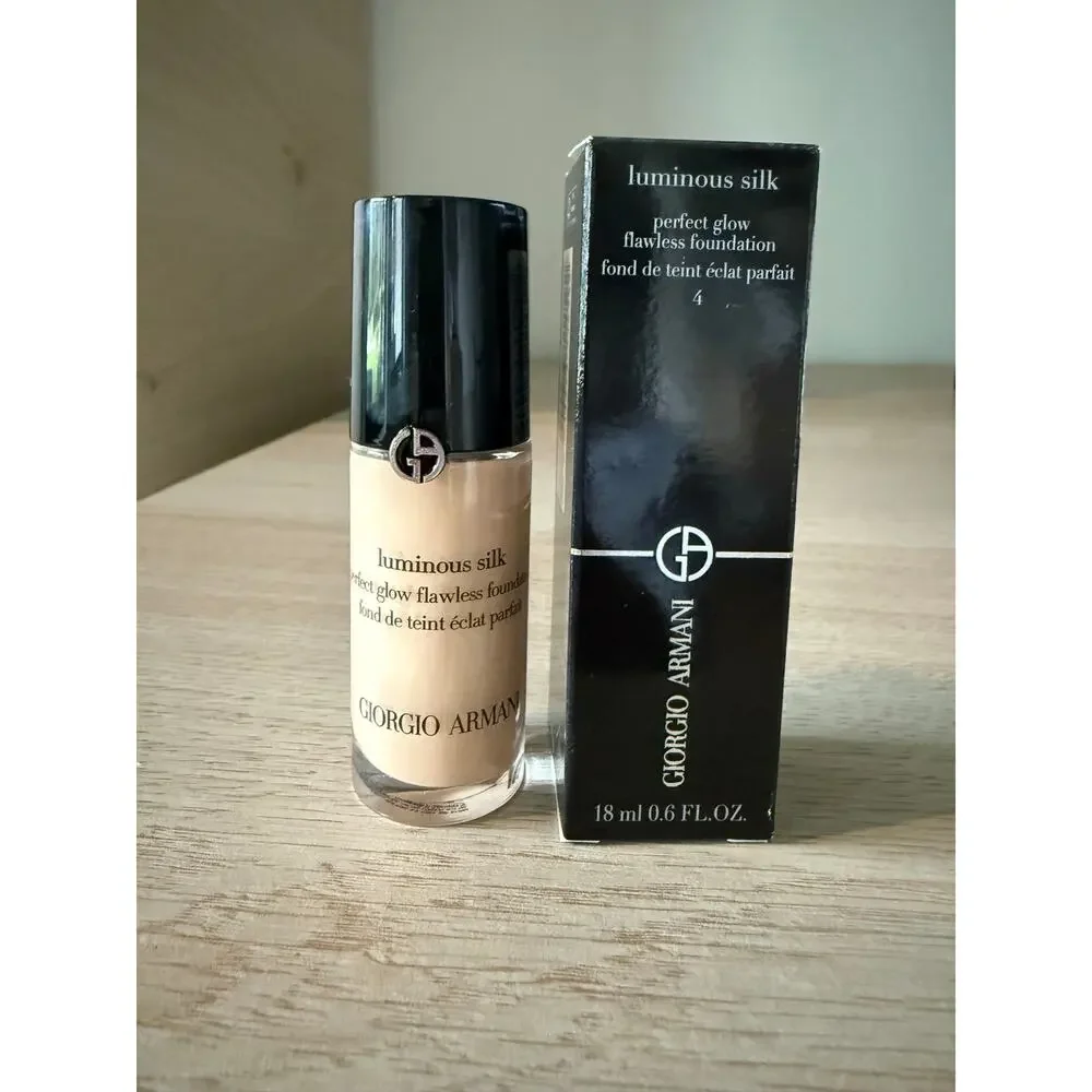 Giorgio Armani Luminous Silk Foundation 4 Original Formula 18ml New